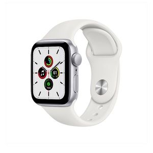 Apple Watch SE GPS, 40mm Silver Aluminum Case